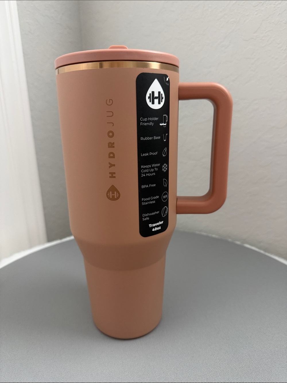 NWT Hydrojug Limited Edition Caramel  Traveler 40oz